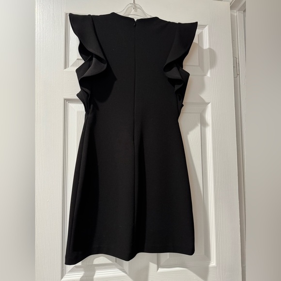 Black Ruffle Sleeve Mini Dress ☀️🏴‍☠️ - Picture 2 of 3